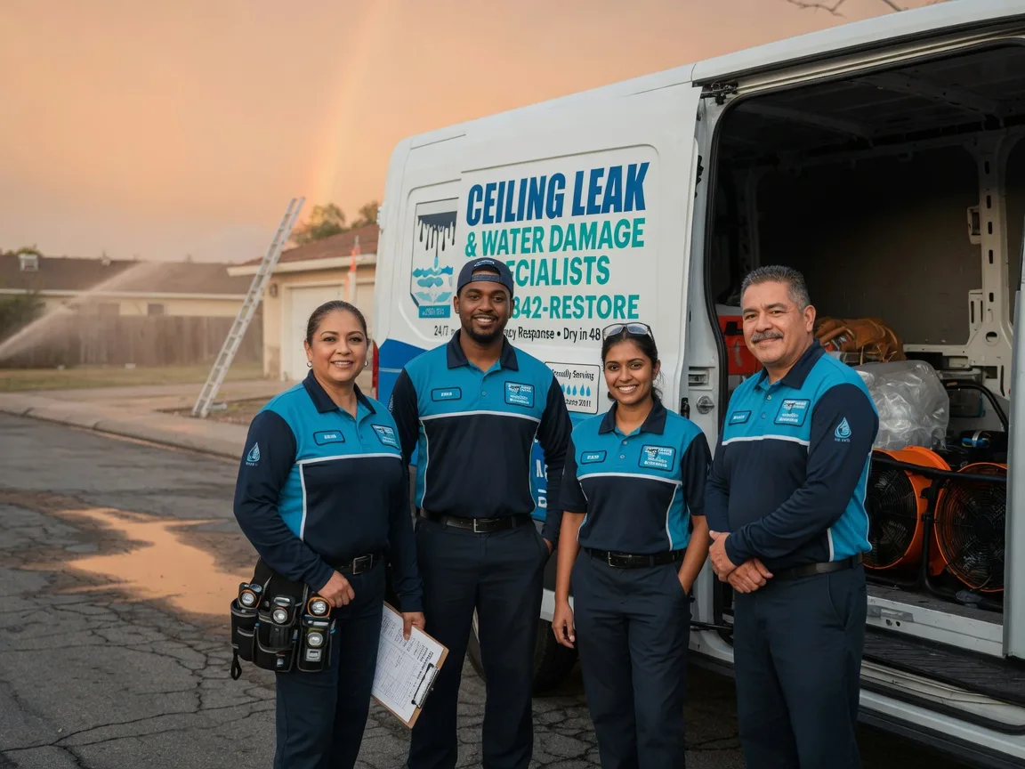 Ceiling Leak Cleanup company in Chico, TX